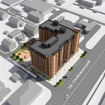 Продам квартиру 52 м2 7 этаж ЖК Аржанова 17.12.25.