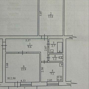 Продам 2х комн. Герасима  Кондратьева ( р-н СНАУ)
