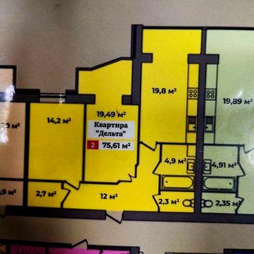 продаж 2к квартира ЖК Корона Дубово ЖК корона Дубово