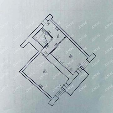 1 кімнатна квартира на Леваді