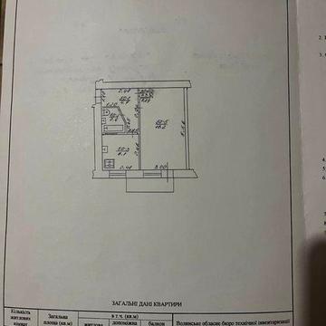 Продаю однокімнатну квартиру з готовим ремонтом