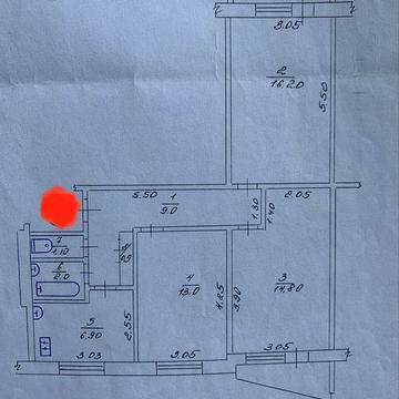 3 кім квартира Цирк,просп.Аерокосмічний