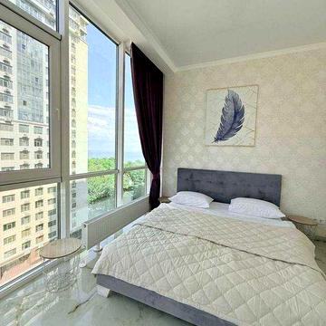 Аренда 2 комнатной квартиры с видом моря, Аркадия, Гагаринплаза