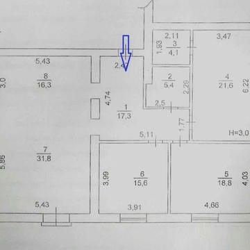 Гідна пропозиція! Продам 4-кімн, 136m2, Білицька,108 Поруч Метро, ПАРК