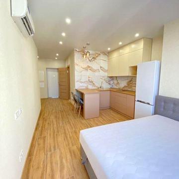 Хозяйка! Уютная студия возле метро Славутич ЖК Ривьера