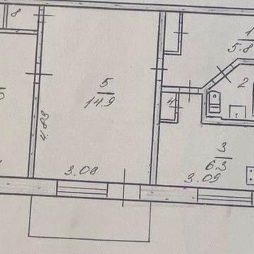 Продам 2 ком. квартиру под комерцию