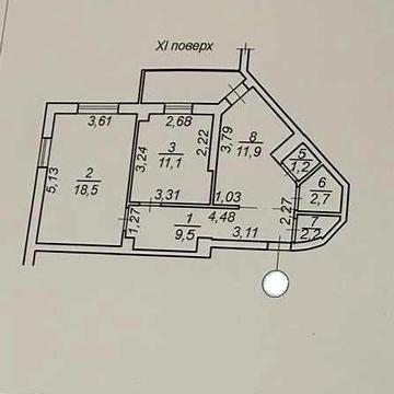 Комфортная двушка с изоляцией и ремонтом на Среднефонтанской.