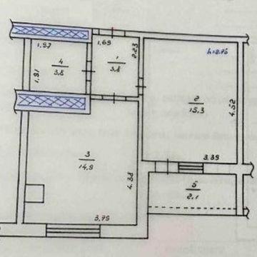1-кімнатна квартира в ЖК Park Lane (будинок КУБ) ЖК Park Lane