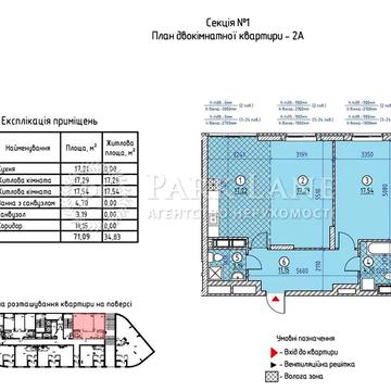 Двокімнатна Паркові Озера 2 ! Воскресенська 2в ЖК Паркові Озера 2