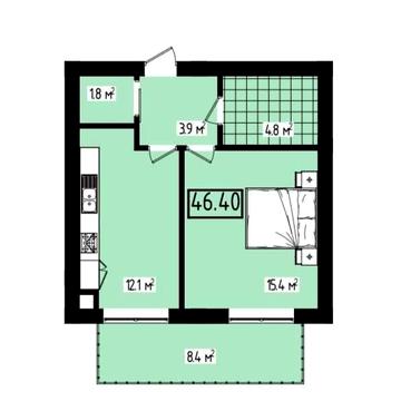 Вигідна ціна! 1-кімнатна в «Італійському кварталі». Відділ продажу.