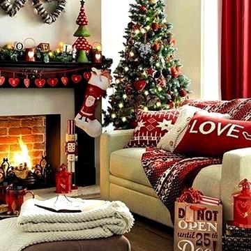 Квартира на новый год.