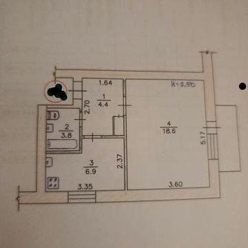Продажа квартири  район Хмільники .