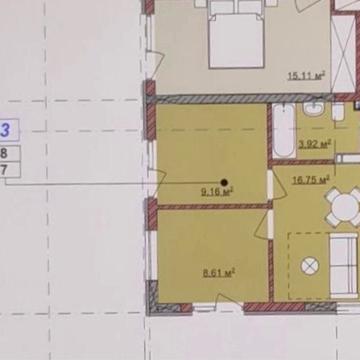 Квартира з терасою в газофікованій новобудовв ЖК В 4