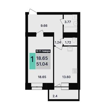Продаж 1к Квартира Степового Фронту вулиця ЖК Династия