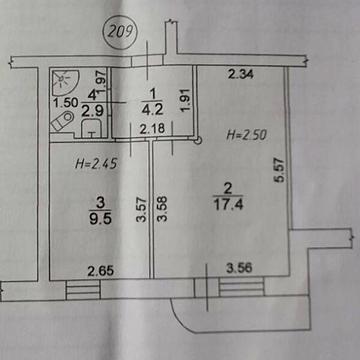 Довгострокова оренда 1к Квартира Володимира Українця (Новокузнецька) вулиця