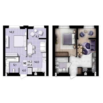 Продаж 1к Квартира Ватутіна вулиця ЖК Lavanda Park