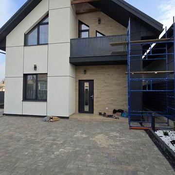 Котедж на етапі будівництва.130м.кв.