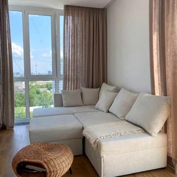 Простора 2-х квартира-студіо в новому ЖК Файна Таун, метро Нивки