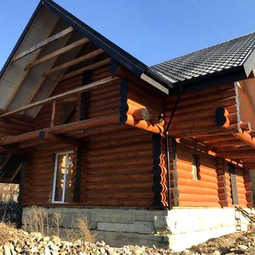 Продається будинок зі зруба в смт Міжгір’я, Закарпатська область