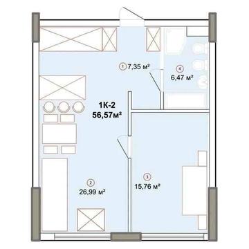 ЖК Едельвейс 1 кімнатна квартира Edelweiss House ЖК Edelweiss House