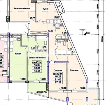 Продаж 3-кімнатної квартири по вул. В. Стуса  ЄОСЕЛЯ ЖК Парк Авеню