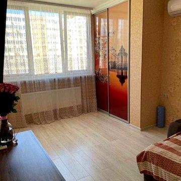 Сдам 1 комнатную в ЖК "Эко Соларис", Сахарова! С ремонтом и мебелью