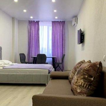 Аренда 1к кв студия Аркадия ЖК Гагарин Плаза,можно на 1-3 мес