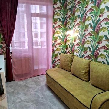 код9) 1-ком.Стильная квартира в ЖК Посейдон 31 кв.м. Евроремонт 5 этаж ЖК Посейдон