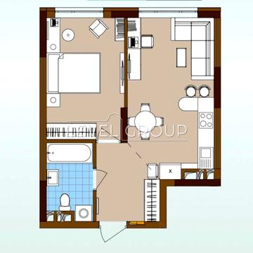 Однокімнатна квартира Варшавський 3 будинок 10.10,  метро, Ретровіль ЖК варшавський 3