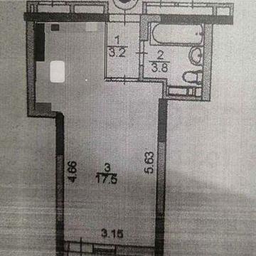 Продаж кватири ЖК Райдужний 1к.32кв. Дніпровський район ЖК Райдужний