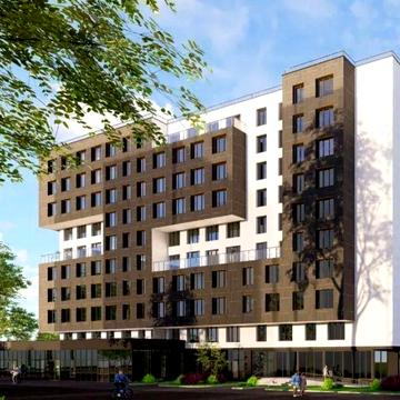 1к. кв. 37,2 м² в новому ЖК поблизу річки!