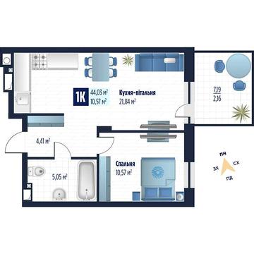 Продаж 1к Квартира бічна Стрийська вулиця ЖК VERO