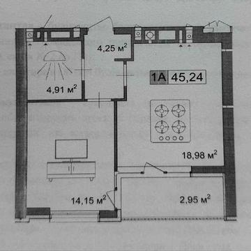 Терміново продається квартира по переуступці в ЖК «Пастеровський».