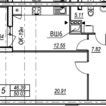 Большая 1К Центр Среднефонтанская Новострой Удобный Море Рассрочка ЖК Удобный