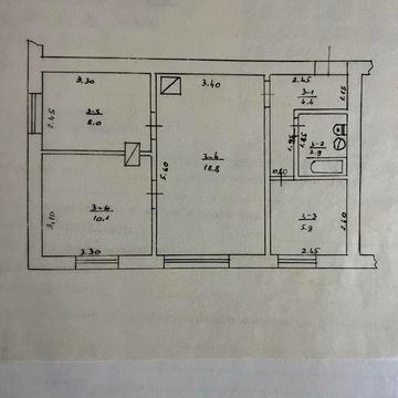 Продам 3к кв 50 м2 Берегово вул. Стефаніка 65