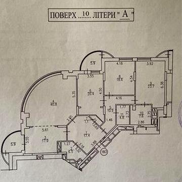 Продаж квартири Киів бул.Лесі Украінки 7б ЖК Позднякижитлобуд