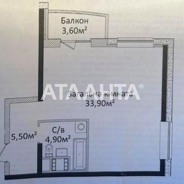 проспект Гагарина, 194, Фонтан, Приморский, Одесса, Одесская 53500.0 USD