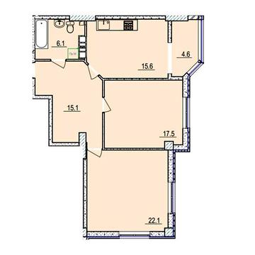 Продаж 2к Квартира Гагаріна вулиця ЖК VOLDIM