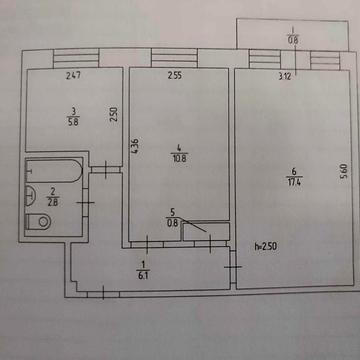 Продам двухкомнатную квартиру на Колачевского.