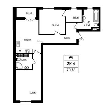 Продаж 2к Квартира Яблунева вулиця ЖК Щасливий Grand