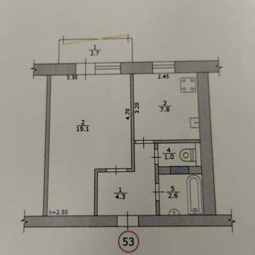 Продам 1 - кімнатну квартиру вул. Зимових походів, 10А
