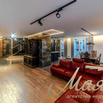 Аренда пентхауса с терасой, ул. Бойчука, ЖК "Новопечерская Вежа" 250м2