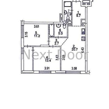 Продаж 2 кімн.кв. Варшавський 3 без комісії