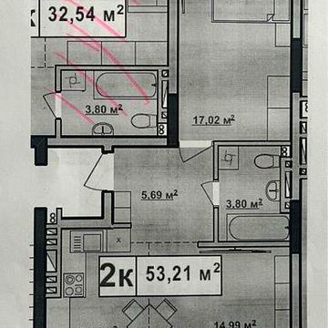 Продаю 2-х кімнатну квартиру ЖК ІваноФранківськ міськбуд