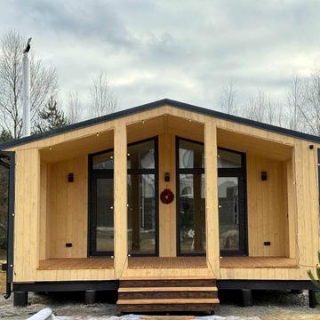 Модульний будинок 57 м² + Тераса 23 м². Під ключ