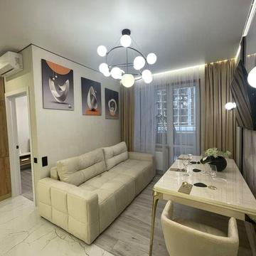 Новая квартира в ЖК Атмосфера! 46 м полная комплектация! Жк Атмосфера