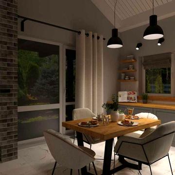 Одноповерховий котедж з ремонтом у Лісовій Бучі! Мінімальне оформлення