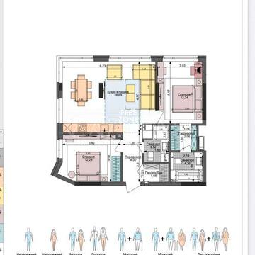 ЖК WHITE LINES 70м2 прямокутна! низька ціна! ЖК White Lines