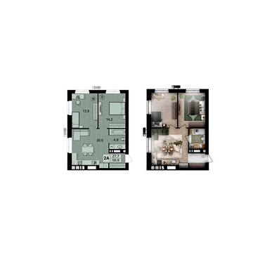 Продаж 2к Квартира Максимовича вулиця ЖК FORREST – жилое пространство