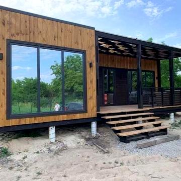 Модульний будинок 42м2 + Тераса. Каркасний під ключ. Виробництво